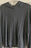 优衣库女装可机洗纽花针织连帽套头衫/25秋冬新款478871 06 铅灰色 M /160/84 实拍图