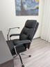 顾全电脑椅人体工学椅真皮办公椅可躺久坐舒适老板椅C570金黑皮 实拍图