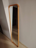 家逸全身镜落地穿衣镜子贴墙实木壁挂试衣镜现代简约化妆镜子JM089 实拍图