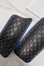 卡尔美（KELME）足球护腿板比赛训练护小腿减震加厚插板专业护具 蓝色 L 实拍图
