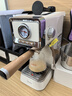 美的（Midea）【政府补贴】云朵奶泡半自动意式咖啡机家用泵压式奶泡机萃取一体机磨豆机复古花式奶咖MA-KFE08 实拍图