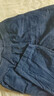 优衣库女装棉质牛仔舒适九分裤/水洗产品休闲百搭478995 473801 478995/67海蓝色 M 实拍图