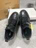 百丽（Belle）高帮休闲皮鞋男25冬新牛皮厚底商务运动板鞋加绒A2191DM5 黑色-绒里 40 (250mm) 实拍图