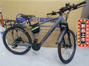 永久锂电池助力电动自行车禧玛诺变速超长续航山地车男女士双碟刹单车 F58-摩天灰【10A线碟】26寸 实拍图
