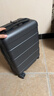 MUJI可自由调节拉杆高度硬壳拉杆箱行李箱 灰色拉链5A 19英寸 实拍图