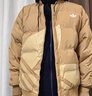 adidas轻薄拒水保暖秋冬通勤穿搭鸭绒羽绒服男女阿迪达斯三叶草   麦棕(推荐男生选大一码)   XL 实拍图