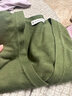 佐丹奴（Giordano）针织开衫女小外套 纯棉V领小衫女 外搭纯色女外衣05350649 实拍图