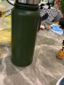 争理正 行军水壶运动水杯大容量保温杯304不锈钢保温壶行军迷水壶户外 军绿色 800ml 实拍图