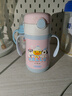 膳魔师（THERMOS）儿童吸管保温杯小黄鸭超轻316L不锈钢把手幼儿园宝学生杯上学TCKC 实拍图