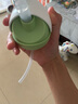 安配适配贝亲第三代奶瓶重力球吸管奶嘴配件手柄学饮杯直饮水杯转换头 【绿】吸管转换头+手柄 实拍图