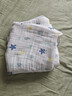 洁丽雅（Grace）A类纯棉婴儿纱布浴巾男女宝宝洗澡巾新生儿用品大毛巾被110*110cm 实拍图