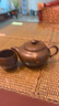 LOCKZI原矿紫砂茶壶大容量仿古名家纯手工泡茶壶功夫茶具杯套装妍送礼物 紫砂-紫泥大仿古(一鹿呈祥)（送茶杯） 480ml 实拍图