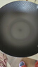 传世家徽（Muceski）炒锅铁锅无涂层炒菜锅精铁极铁平底不粘锅燃气电磁炉通用已开锅 30（无涂层极铁锅）+盖+铲 30cm 实拍图