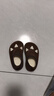 秋冬薄款地板鞋儿童居家熊爪袜套男女防滑卡通软底一脚蹬家居拖鞋 棕色爪 150适合脚长14.4-15.3cm 实拍图