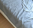 京东京造 悦柔床单单件 120g加厚耐用 A类磨毛床罩 180x230cm 科技灰 实拍图