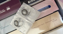 强生安视优隐形眼镜美瞳天生闪耀系列日抛保湿隐形眼镜日抛30片装 黑色艾姗 100度 实拍图