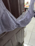 松山棉店小棉花新疆棉杯里文胸女10A抑菌无钢圈软支撑可拆卸杯垫胸罩内衣 灰紫 L (B80/C75/C80) 实拍图