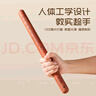 双枪擀面杖 花梨木木无漆擀面棍压面棍烘焙小工具40cm 实拍图