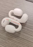 联想（lenovo）蓝牙耳机耳夹式不入耳G型骨传导概念蓝牙5.4无线运动音乐耳机适用苹果华为小米手机EA400月岩白 实拍图