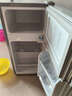 志高（CHIGO）小冰箱迷你小型家用冷藏冷冻两用宿舍出租房用双门办公室电冰箱节能省电 【一级能效】58L银色【三天约一度电】 实拍图
