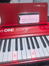 The ONE郎朗代言弹唱琴Sing自动挡智能钢琴初学者成年人61键便携式 红色 实拍图