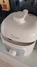 美的（Midea）一人食电压力锅1.8L 白玉晶釜 开盖火锅 一键排气 免浸泡杂粮饭1-3人家用MY-E2400电饭煲高压锅 实拍图