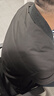海澜之家（HLA）羽绒服男款轻商务时尚翻领外套男冬季 HWRAW4W021A 黑色55 XL 180/96A 推荐151~164斤 实拍图
