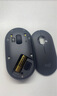 罗技（Logitech）时尚系列 PEBBLE鼠标 无线蓝牙鼠标 办公静音鼠标 女性鼠标对称鼠标 鹅卵石造型 石墨黑 实拍图
