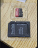 闪迪（SanDisk）128GB TF(MicroSD)内存卡 4K极速金卡A2 V30 U3行车记录仪 运动相机无人机 监控存储卡 读190MB/s 实拍图