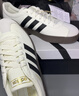 adidas「T头鞋」VL COURT复古休闲板鞋德训鞋男女阿迪达斯轻运动 汉玉白/黑色/树脂黄   37 实拍图