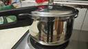 苏泊尔（SUPOR）304不锈钢5.2L压力锅22cm【2-4人适用】快煮防爆高压锅电磁炉通用 实拍图