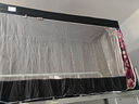 南极人（Nanjiren）大学生宿舍床帘蚊帐加密三开门宿舍遮光床帘上铺下铺寝室床幔蚊帐 Q-深灰 宽0.9m*长1.9m*高1.1m上铺用 实拍图