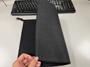 CHERRY樱桃 鼠标垫中号 办公桌垫 键盘垫 游戏鼠标垫 高密纤维顺滑鼠标垫 黑色细面 360*280*4mm 实拍图