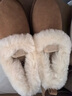 UGG秋季女士舒适茸茸毛鞋领厚底圆头休闲懒人毛毛鞋 1166733 CHE | 栗色 38 鞋款偏小，建议拍大一码 实拍图