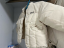 巴拉巴拉童装儿童棉服男童女童外套冬装棉衣绣花宝宝衣服 浅卡其50311 90 实拍图