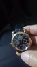 正品男士手表高档休闲石英表简约气质男表皮带高颜值罗马时尚腕表 黑色运动款 实拍图