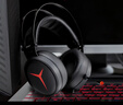 联想（Lenovo）拯救者StarY360 USB7.1声道游戏耳机头戴式有线电脑电竞耳机耳麦 带线控 黑色 畅玩三角洲行动 实拍图