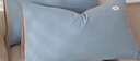 无印良品A类全棉枕套100%纯棉枕套枕巾48x74cm一对装 浅蓝灰 实拍图