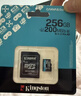 金士顿（Kingston）256GB TF（MicroSD）存储卡 内存卡U3 V30 A2 4K适配大疆Pocket 3/Action 5/无人机/运动相机/监控 实拍图