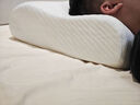 京严天然乳胶枕头成人颈椎病专用头颈枕记忆乳胶枕深度睡眠护颈枕 按摩枕【护颈舒睡 抑菌除螨】天然乳胶枕 单只 【40*60cm】成人款（枕芯+内枕套） 实拍图