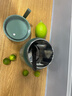 沃德百惠（WORTHBUY）早餐牛奶杯燕麦杯带盖勺外带便携不锈钢汤杯保温水杯 绿色480ML 实拍图