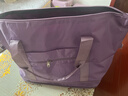 易旅旅行包 行李包多功能大容量手提包旅游出差 可扩展款 紫色 实拍图
