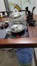 志高（CHIGO）全自动上水电热水壶 茶台烧水壶一体机 茶桌茶几嵌入式电茶炉泡茶茶具套装316L发热盘JBL-S9980 实拍图