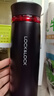 乐扣乐扣（LOCK&LOCK）菲特旋转盖轻量杯保温杯学生商务水杯450ml黑红 LHC4131BKR 实拍图