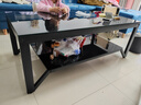 凡社茶几客厅茶几简约茶桌茶台 办公室沙发茶几客厅家用 钢化玻璃茶几 实拍图