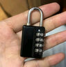 iGear三位数密码锁背包行李箱挂锁宿舍门锁健身房储物柜小挂锁小防盗锁 实拍图