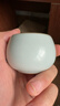 雅瓷汝窑陶瓷主人杯单杯家用品茗小茶杯冰裂釉天青色高端礼盒装龙蛋杯 汝窑龙蛋杯(单只） 65ml 1只 实拍图