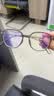 依视路（ESSILOR）钻晶膜致/膜岩/非球面A4防蓝光 变色配镜超薄近视眼镜片 2片 1.60钻晶A4【智能防蓝光】+镜架 全国36+实体店 实拍图