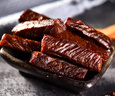 蒙都 手撕牛肉干 原味250g 约五成风干 袋装 休闲零食 肉干肉脯 实拍图