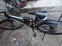 金武端自行车成人山地车公路赛车单车骑行变速超轻越野中学生初中青少年 顶配版-辐条轮-黑白色 27.5寸21速 实拍图